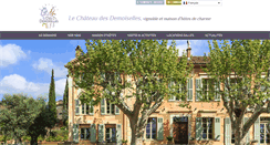 Desktop Screenshot of chateaudesdemoiselles.com
